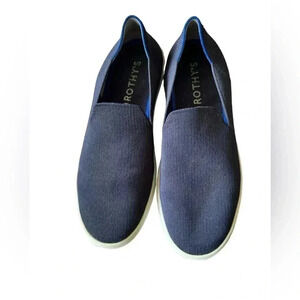 Rothy's Women's Navy Blue The Sneaker Slip-on Shoe - size 9
